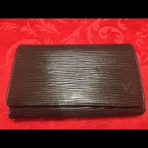 Louis Vuitton Brown Epi wallet